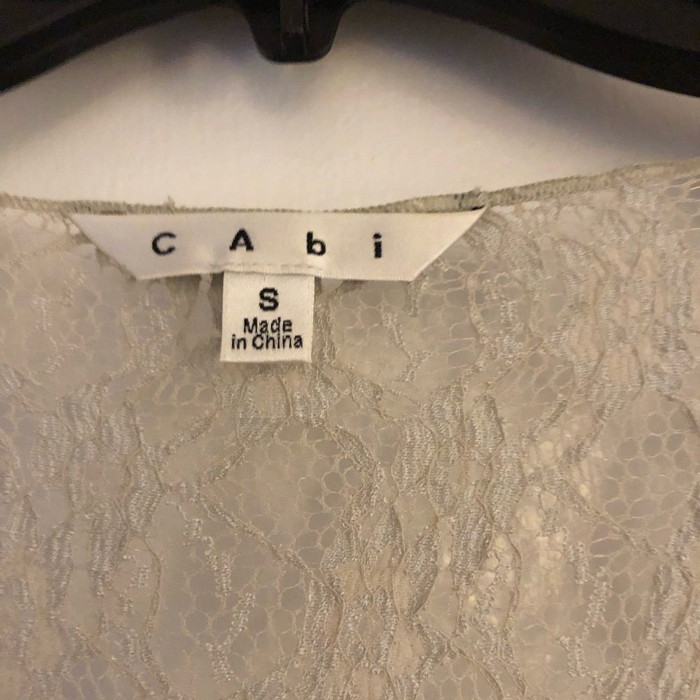 Cabi lace duster